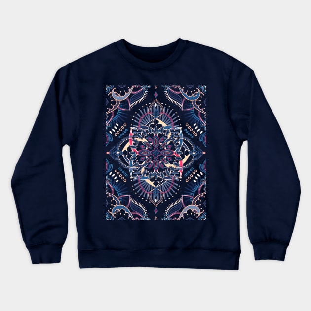 Midnight Circus Crewneck Sweatshirt by micklyn